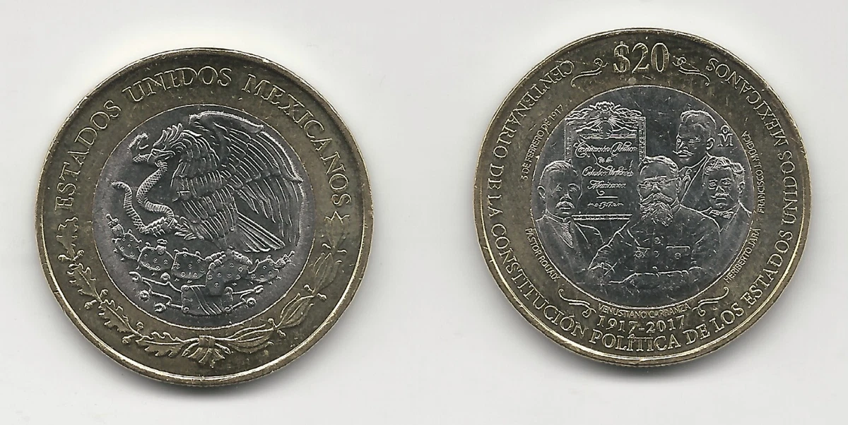 20 Pesos 2017 Mexican Coins (1905-Now) for sale | eBay