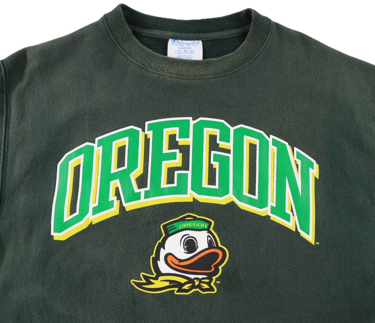 usa製 champion reverse weave Oregon nike CHAMPION Reverse Weave US Large University of Oregon Ducks