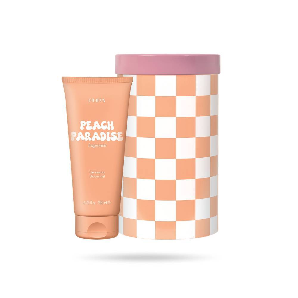 Pupa Happy Box Peach Paradise Confezione Regalo Gel Doccia Alla Pesca 200ml