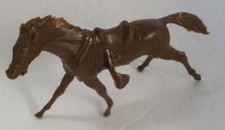 Marx Toys 1993 Re Issue - 1 Brown Horse - Pre Owned 