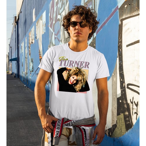 Tina Turner Mens T-Shirt Tribute Music Singer Dance Rock 2025 Legend Gift Tshirt - Picture 10 of 22