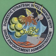 DEA DRUG ENFORCEMENT ADMINISTRATION DOMESTIC STRATEGIC INTELLIGENCE UNIT PATCH