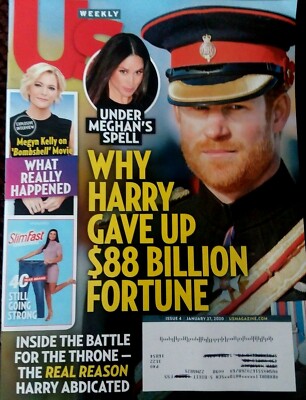 US WEEKLY MAGAZINE January 27 2020 Prince Harry MEGHAN MARKLE Under Meghan Spell
