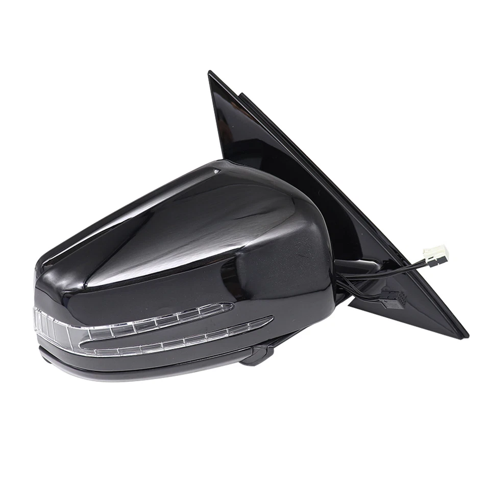 ESPEJO PASAJERO LATERAL DERECHO MERCEDES AJUSTE NEGRO 2010-2016 E350 E550 E400 SEDÁN EE. UU. Foto 4 de 4