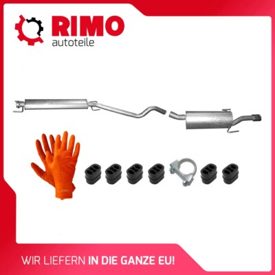 für Opel Astra H + GTC + Twintop 2.0 Turbo 125kW 2004-2010 Auspuff Auspuffanlage
