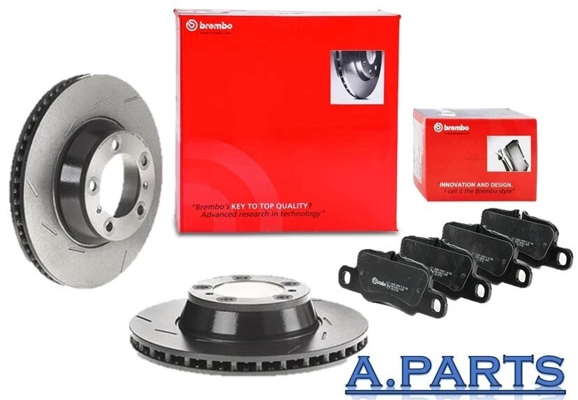 BREMBO BREMSENSATZ KOMPLETT HINTERACHSE Ø 330mm PORSCHE PANAMERA 970 / 971 - Bild 1 von 1