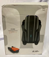 E99 Dual Camera Foldable RC Drone - New (damaged Box) Camera Drones