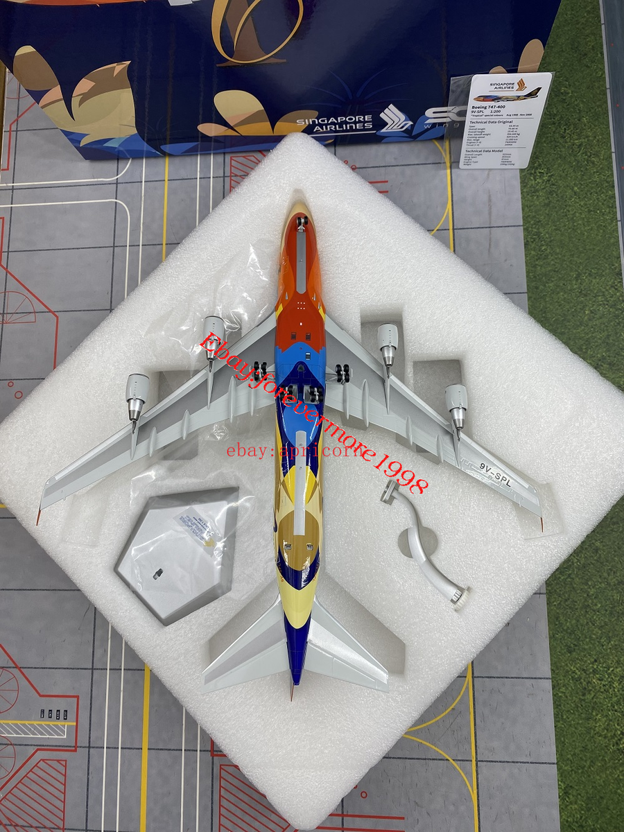 SQ Wings 1:200 シンガポール航空 B747-400F 9V-SFI SQ Wings 1:200 シンガポール航空 B747-400F 9V-SFI - メルカリ