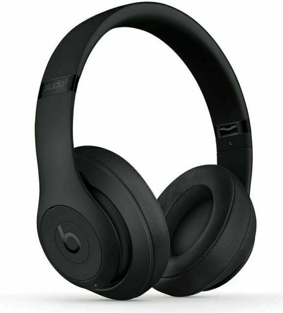 Beats Studio3 Wireless Over the Ear Headphones - Matt Black