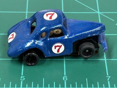 Custom Fairgrounds  On Dash HO Slot Car  Tjet Chassis Runs On Tyco & Afx Track
