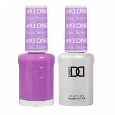 DND Daisy Soak Off Gel Polish and Nail Lacquer - 493 - Lilac Season