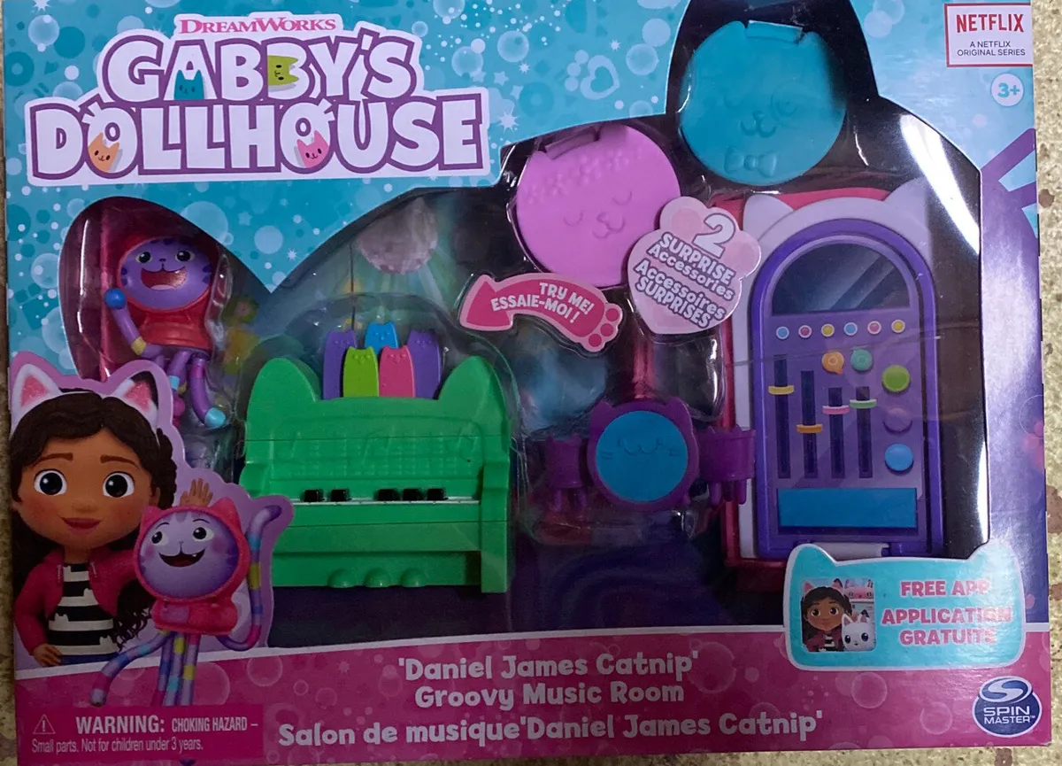 Gabbys Dollhouse - Gabby's Dollhouse, Mini Gabby's House Playset