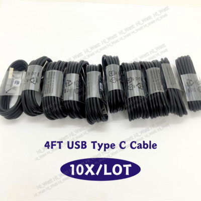 10X Wholesale Bulk Type C Charger Cable USB C Fast Charging Cord Lot For Samsung