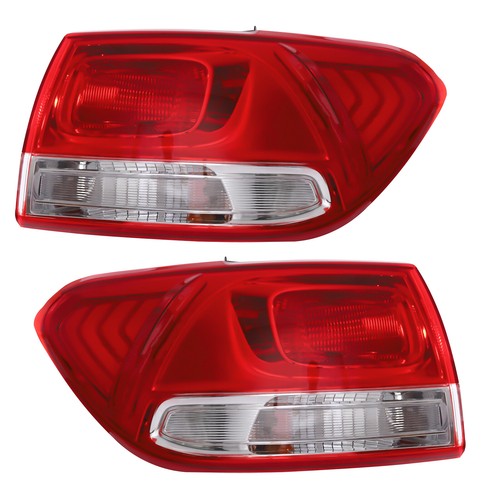 Tail Light For 2016-2018 Kia Sorento Set of 2 Driver and Passenger Side Outer - Picture 8 of 24