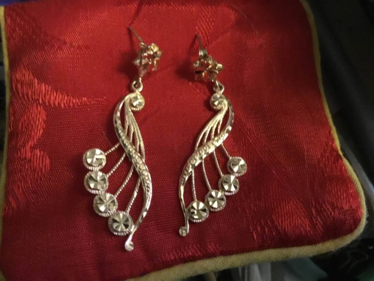 Ebay 18k sale gold earrings