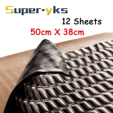 24sqft Car Sound Deadener Mat Proofing Butyl Insulation Material Kill Noise NEW