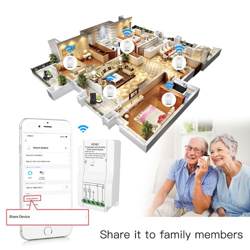 Smart Home WiFi Wireless Switch Module Iphone Android iOS APP - Picture 8 of 12