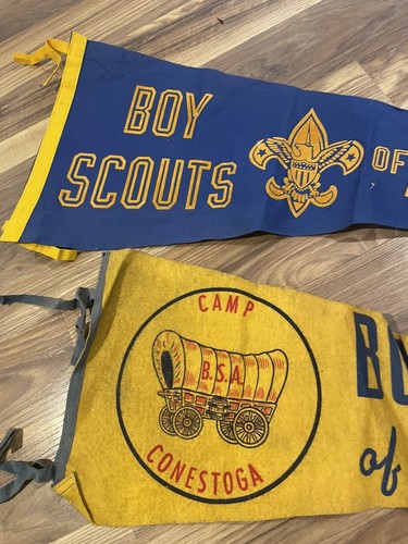 Vintage Boy Scout Lot Pendants Tshirt Handkerchief Belts-some Stains - Picture 11 of 17