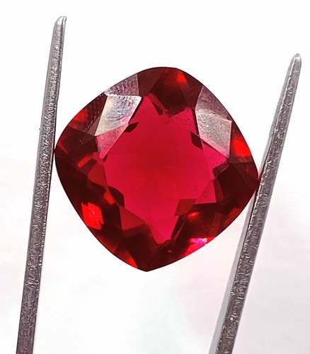 23-24 Ct Excellent Red Ruby Cushion Cut EGL Certified Burma Gemstone JNA - Picture 5 of 10