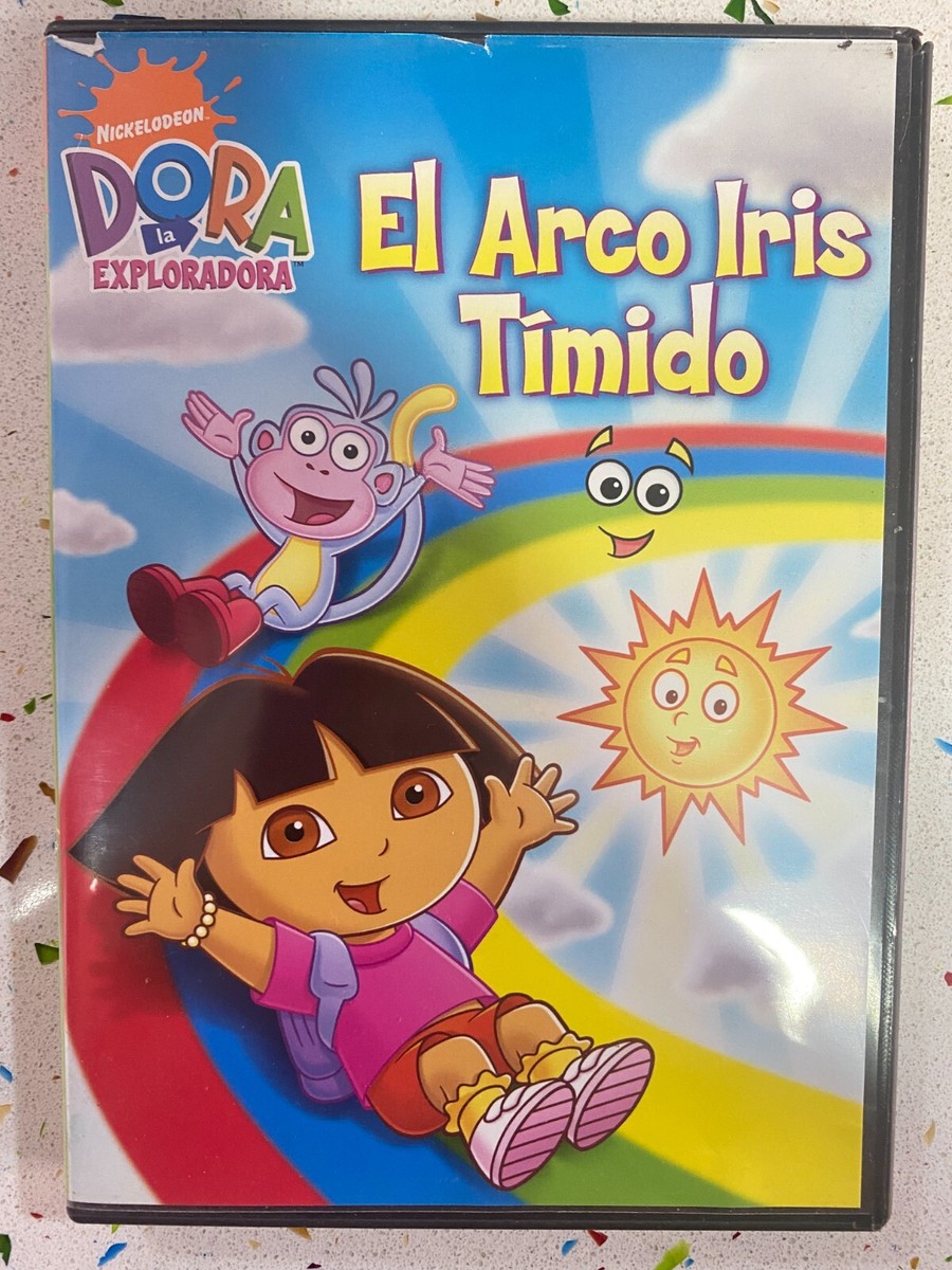 DORA LA EXPLORADORA DVD EL ARCO IRIS TIMIDO - ESPAÑOL INGLES