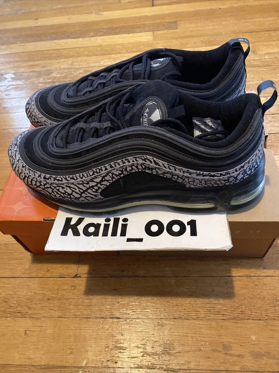 Nike Air Max 97 Premium Size 12 Antler Black Cement 312834 001