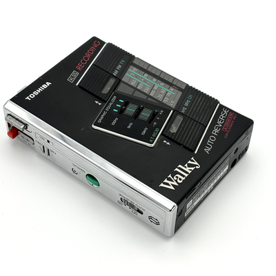 TOSHIBA WALKY KT-RS30 RARE Vintage Cassette Player Japan Parts