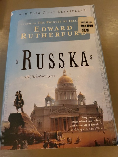 Russka The Novel Of Russia By Edward Rutherfurd Paperback Book EBay