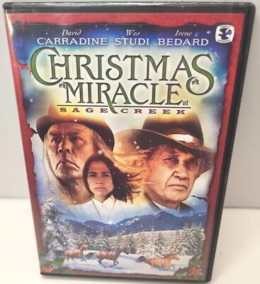 Christmas Miracle at Sage Creek DVD 2007 David Carradine Wes Studi Irene Bedard