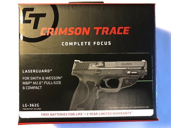 CRIMSON TRACE LG-362G GREEN LASER FOR S&W M&P M2.0 FULL-SIZE