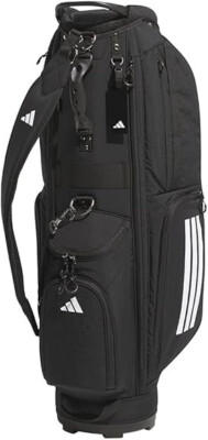 adidasキャディーバッグ adidas Golf Men's Caddy Bag CORDURA 8.5 x 47 inch 3.1kg Black