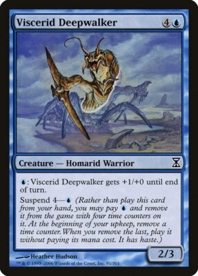 4x Viscerid Deepwalker - NM/LP - Time Spiral Block - SPARROW MAGIC