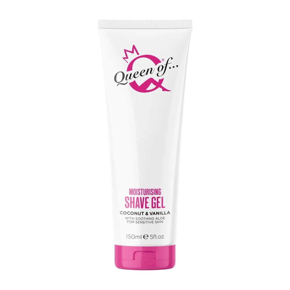 KING OF SHAVES Queen of. Ooh la la! Creamy Coconut & Vanilla Shaving Gel Tube For Women 150ml