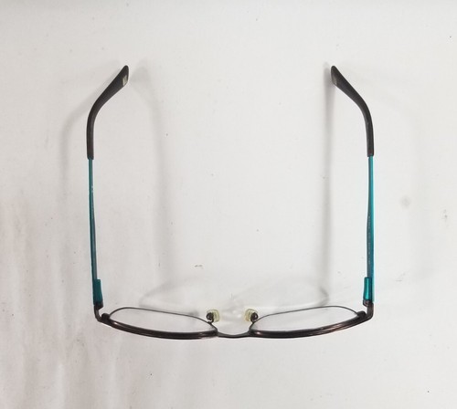 Marchon Rosen 210 NYC Uptown Eyeglasses Black Blue Frame 52-16-135mm - Picture 4 of 8