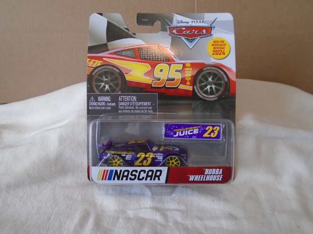 Disney Pixar Cars - Bubba Wheelhouse - Nascar -  2024 new release