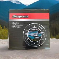 Snap-On SSX17P122 Collectible 60th Anniversary Bel Air Clock - New & Sealed