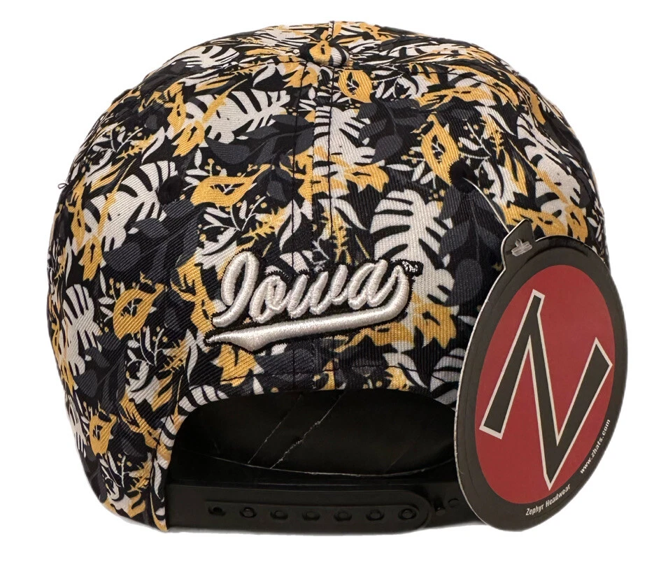 Zephyr NCAA Iowa Hawkeyes “Malibu” 5 Panel Flat Bill SnapBack Hat NWT - Image 3 of 4