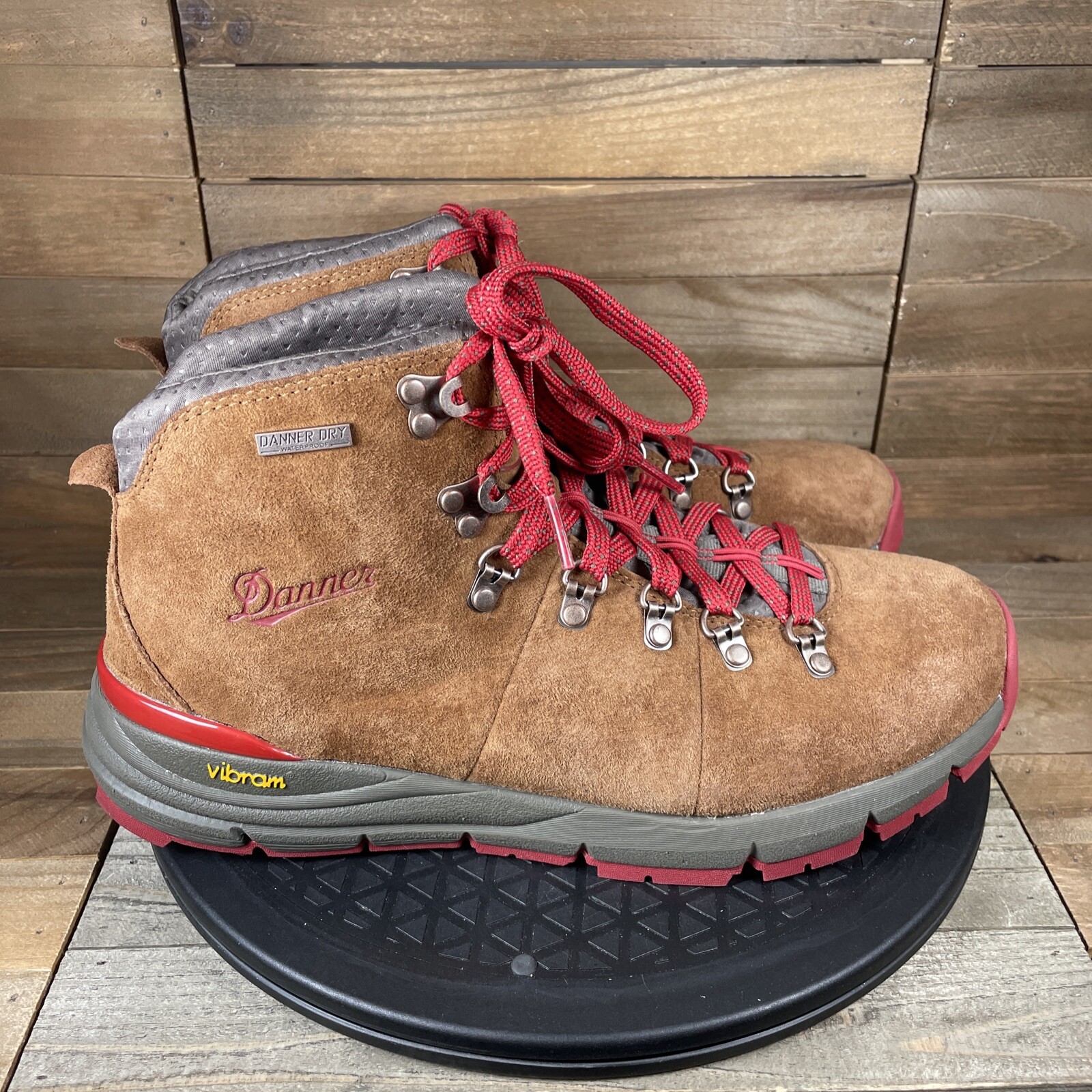 Suede Hiking Boots Brown 