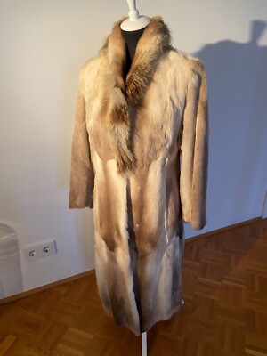Pelzmantel Rotfuchs Damen Pelzmantel Gebraucht Pelzmantel Echter - Main Image