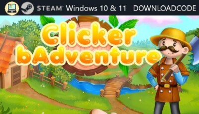 NEU PC Computer Spiel Clicker bAdventure für Windows 10 11 STEAM Download Code
