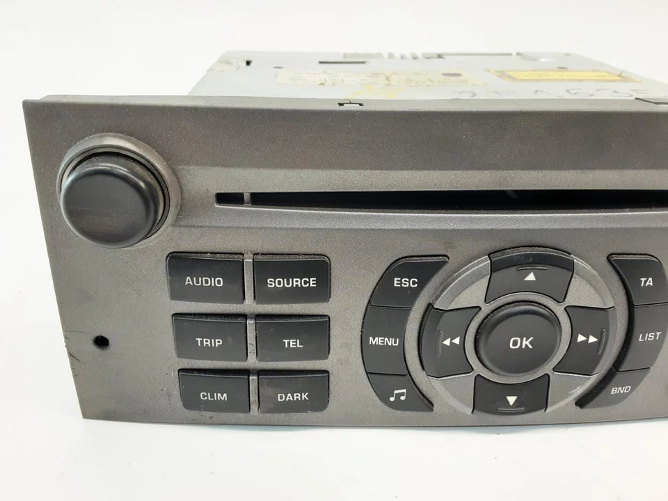 PEUGEOT 407 2004-2007 Radio Autoradio 9659142777 - Bild 2 von 4