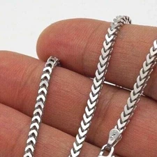 Sterling Silver 3.5mm Franco Box Chain (Hollow) 18"-30"