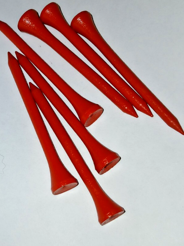 New 3 1/4" Wood Lot of 215 Brown and Red New - Picture 5 of 7