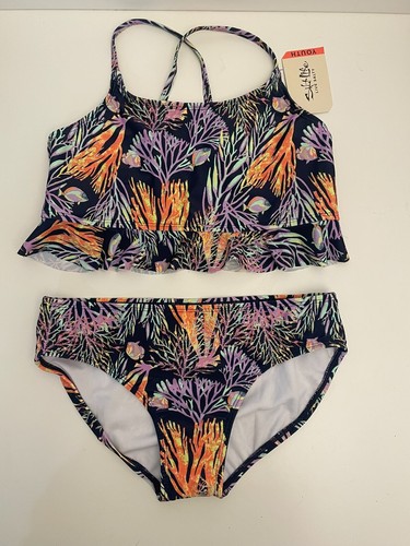 498,12- Salt Life Girl’s 2 Piece Lilac Purple Bikini Swimsuit NWT Size 12 YOUTH - Picture 2 of 4