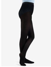 Capezio N14 Footed Hold  Stretch Black Kid/Adult Sizes FREE SHIPPING 