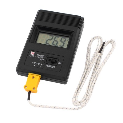 #ad #ad LCD K Type Digital Thermometer TM 902C with Thermocouple Wire $16.87