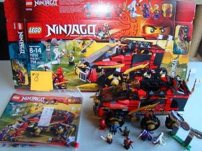 LEGO NINJAGO, Ninja DB X  #70750 - 100% Complete, Original Box & Instructions