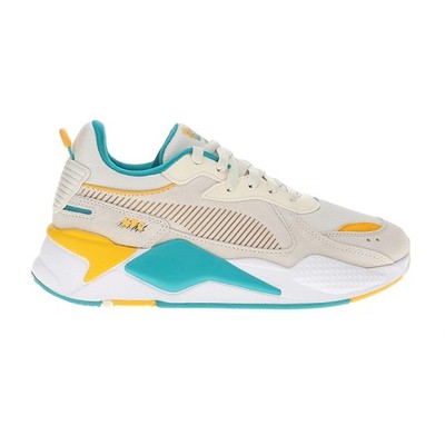PUMA RsX Reinvent Flagship Lace Up  Womens Off White Sneakers Casual Shoes 39022