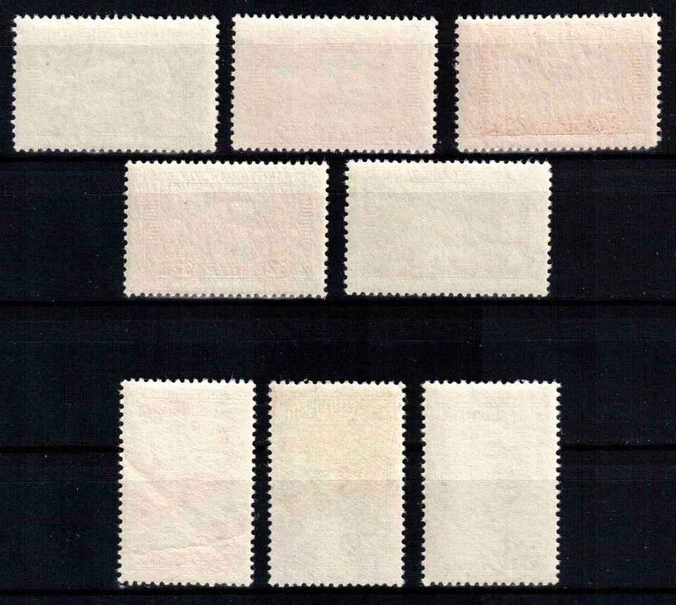 Венгрия 1927, Mi #430-437, Sc#C13-C20, мифическая птица «Турул», авиапочта, как новая без наклеек и следов! - Изображение 2 из 2