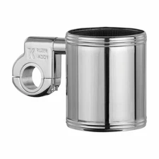 Kruzer Kaddy Clamp Mount Cup Holder Chrome