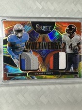 2025 Panini Select - Multiverse D'Andre Swift #MVJ-DST Tie-Dye